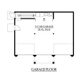Floorplan 1 for House Plan #341-00041