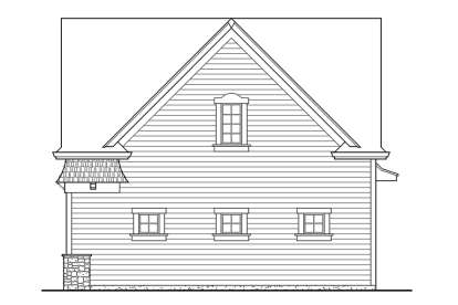 Cabin House Plan #341-00043 Elevation Photo