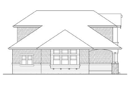 Craftsman House Plan #341-00045 Elevation Photo