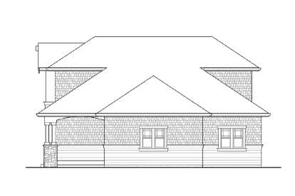 Craftsman House Plan #341-00045 Elevation Photo