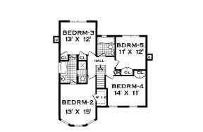 Floorplan 2 for House Plan #033-00119