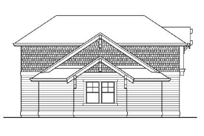 Northwest House Plan #341-00046 Elevation Photo