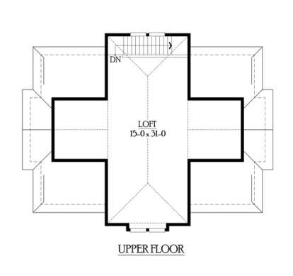 Floorplan 2 for House Plan #341-00046