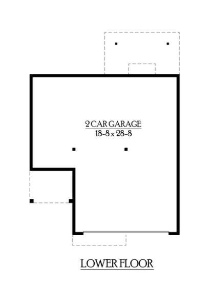 Floorplan 1 for House Plan #341-00047