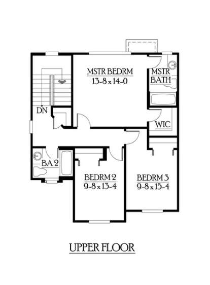 Floorplan 3 for House Plan #341-00047