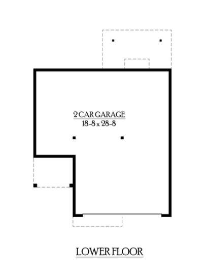 Floorplan 1 for House Plan #341-00048