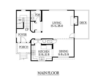 Floorplan 2 for House Plan #341-00049