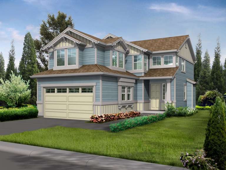 House Plan House Plan #5925 Front Elevation