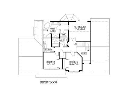 Floorplan 2 for House Plan #341-00053