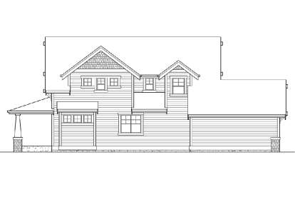 Northwest House Plan #341-00054 Elevation Photo