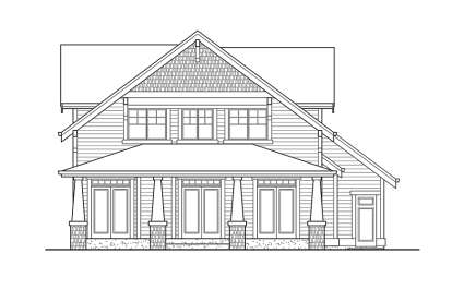 Northwest House Plan #341-00054 Elevation Photo
