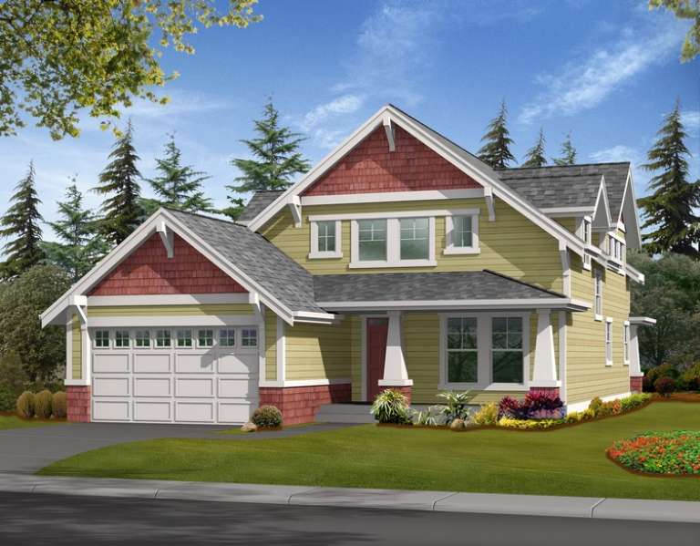 House Plan House Plan #5928 Front Elevation