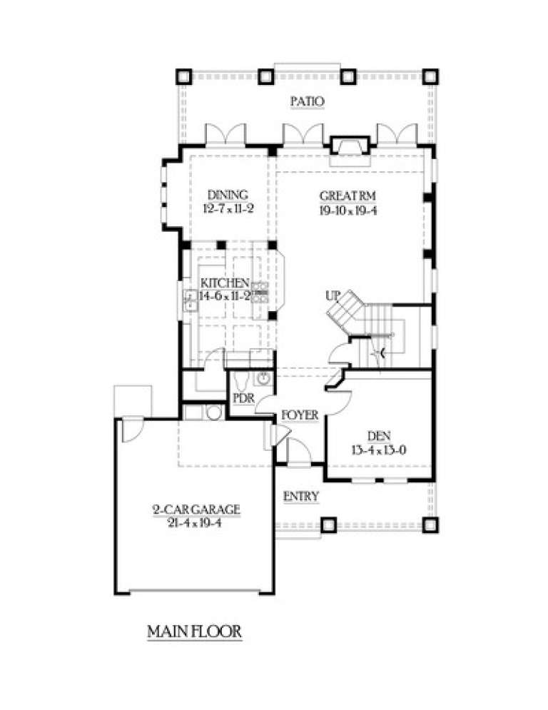 House Plan House Plan #5928 Drawing 1