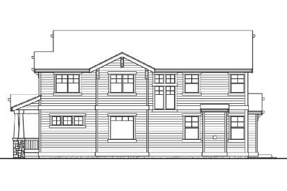 Northwest House Plan #341-00056 Elevation Photo