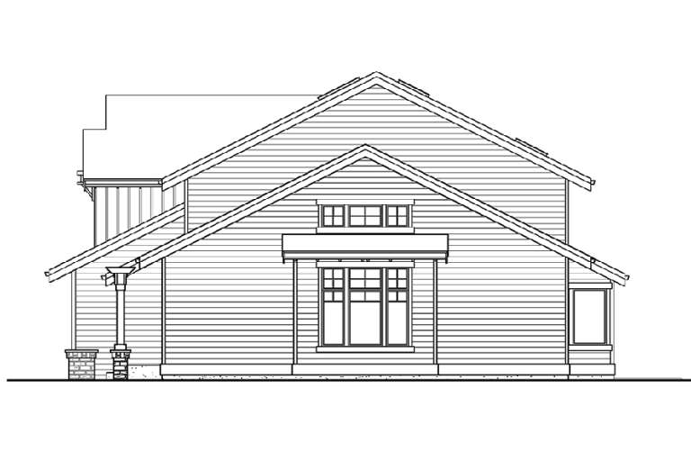 Northwest House Plan #341-00057 Elevation Photo