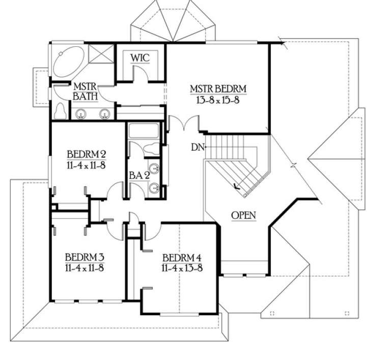 House Plan House Plan #5932 Drawing 2