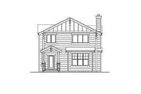 Bungalow House Plan #341-00059 Elevation Photo