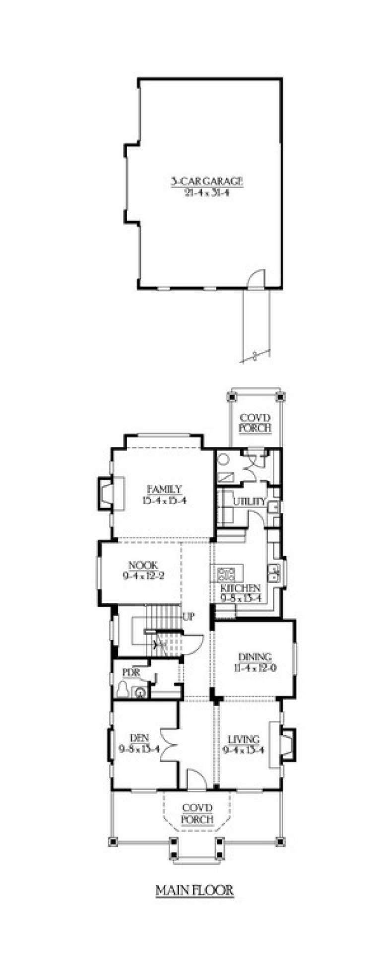 House Plan House Plan #5933 Drawing 1