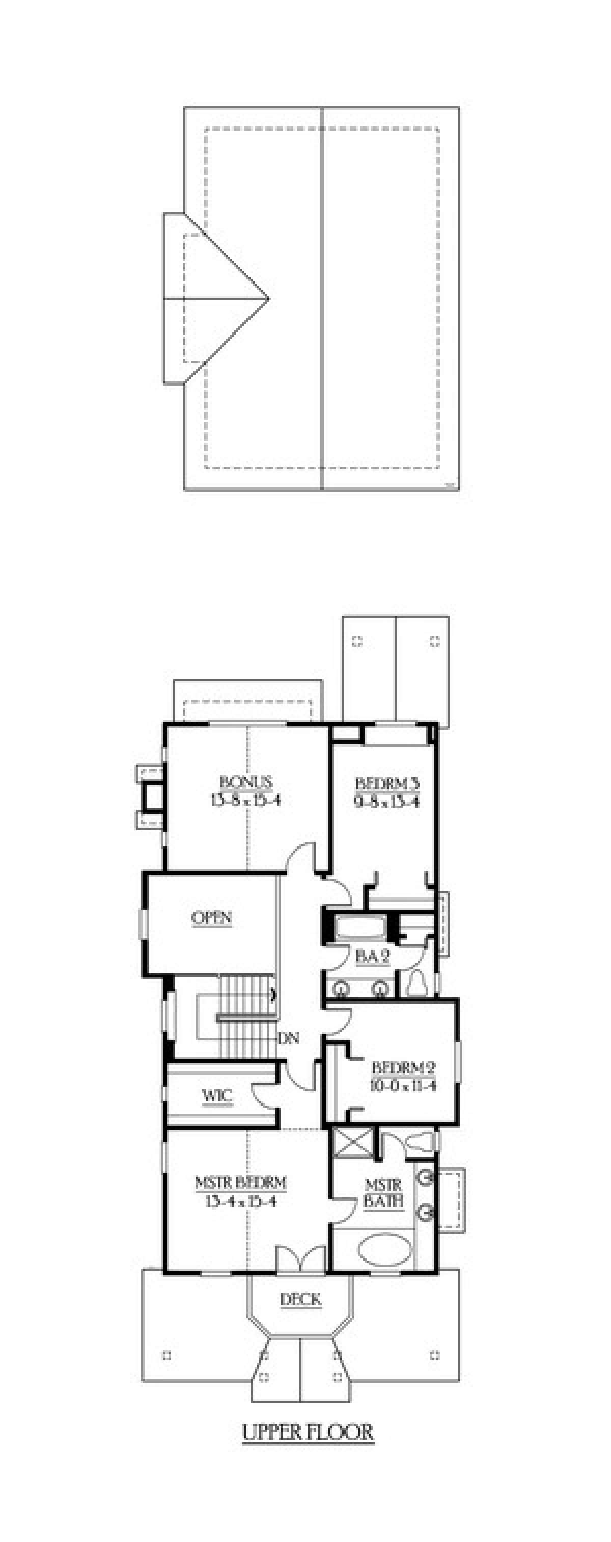 Floorplan 2 for House Plan #341-00059