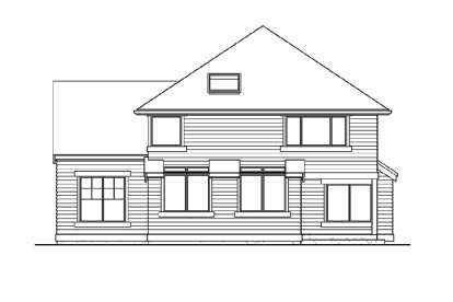 Northwest House Plan #341-00060 Elevation Photo
