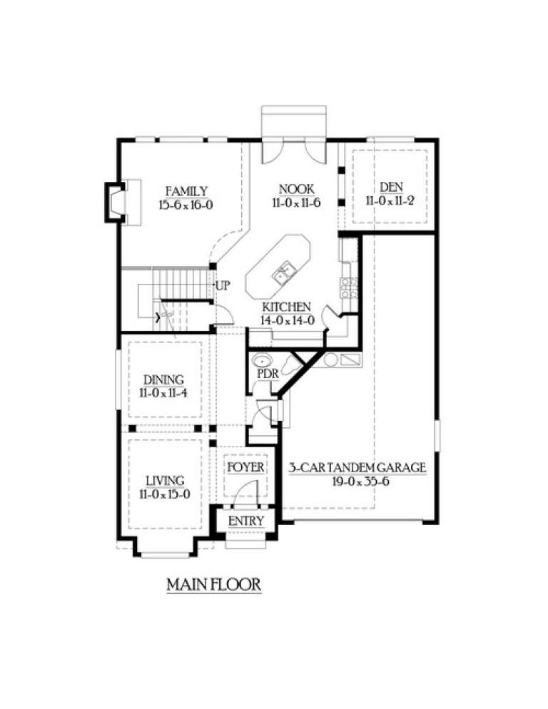 House Plan House Plan #5935 Drawing 1