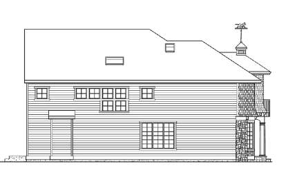 Craftsman House Plan #341-00062 Elevation Photo