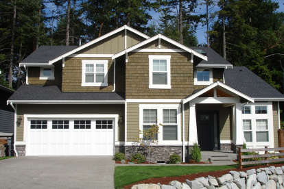 Mountain House Plan #341-00065 Elevation Photo