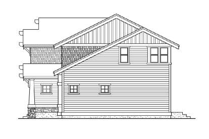 Mountain House Plan #341-00065 Elevation Photo