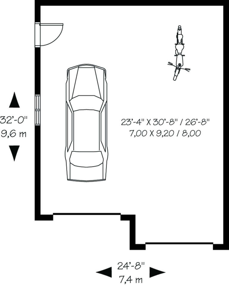 House Plan House Plan #594 Drawing 1