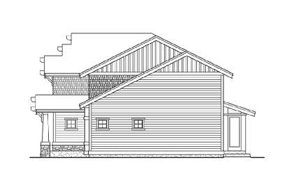 Craftsman House Plan #341-00066 Elevation Photo