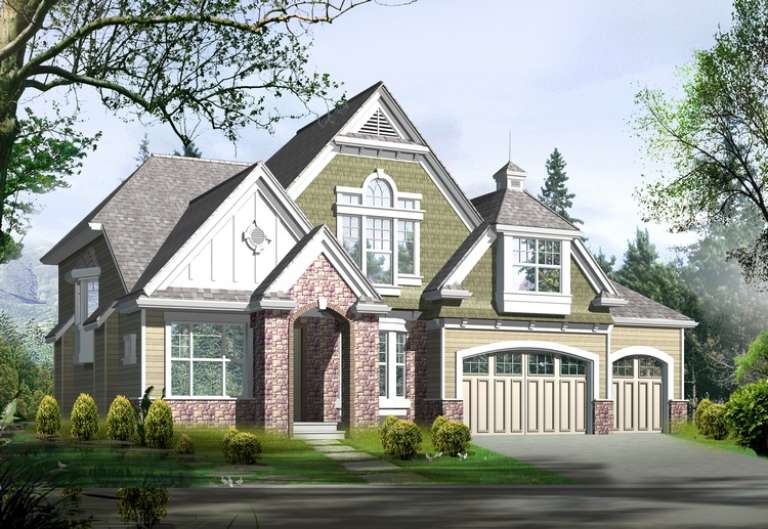 House Plan House Plan #5943 Front Elevation