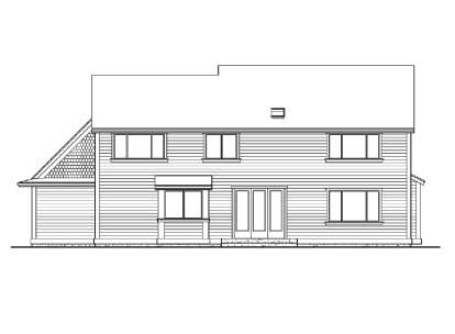 Craftsman House Plan #341-00071 Elevation Photo