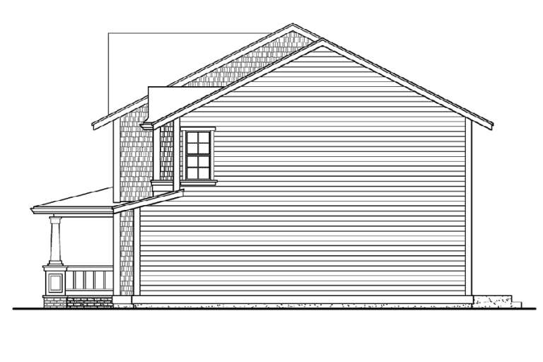 Craftsman House Plan #341-00072 Elevation Photo