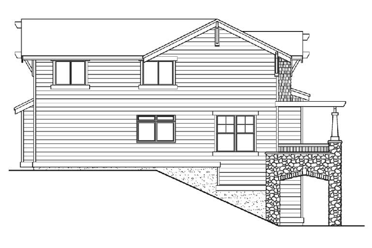 Northwest House Plan #341-00073 Elevation Photo