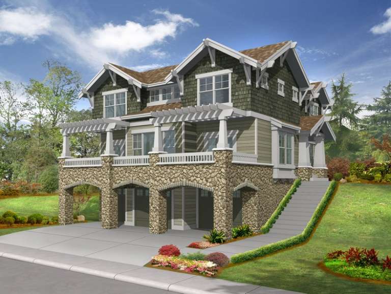 House Plan House Plan #5947 Front Elevation