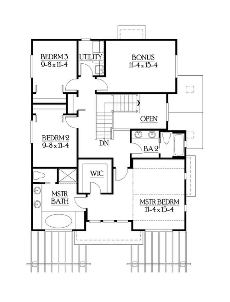 House Plan House Plan #5947 Drawing 3