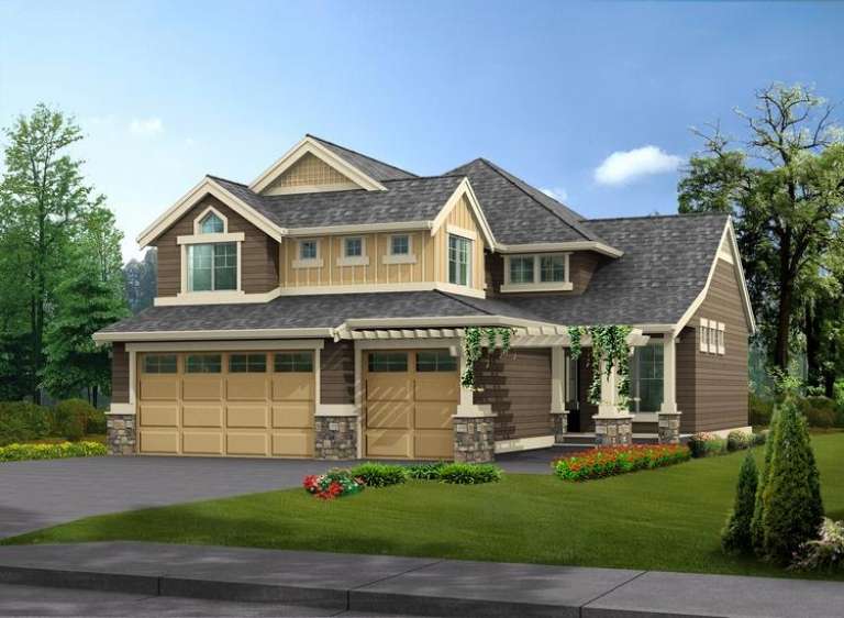 House Plan House Plan #5948 Front Elevation