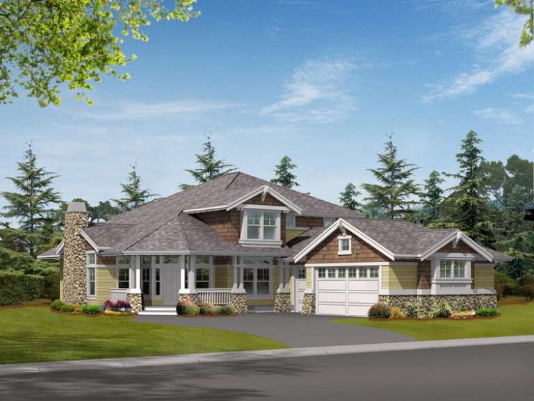 House Plan House Plan #5953 Front Elevation