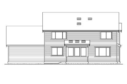 Craftsman House Plan #341-00080 Elevation Photo