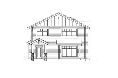 Country House Plan #341-00082 Elevation Photo