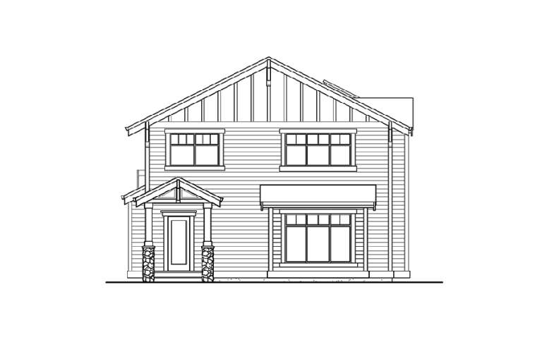Country House Plan #341-00082 Elevation Photo