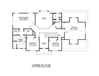 Floorplan 2 for House Plan #341-00084
