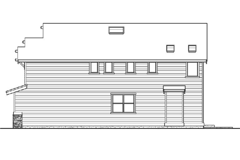 Northwest House Plan #341-00085 Elevation Photo