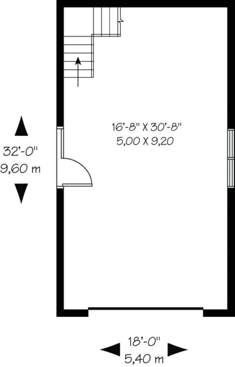 House Plan House Plan #596 Drawing 1