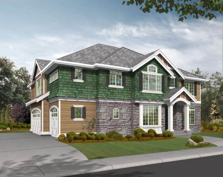 House Plan House Plan #5964 Front Elevation