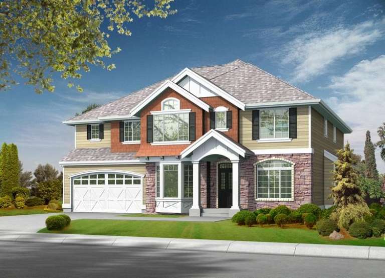 House Plan House Plan #5965 Front Elevation