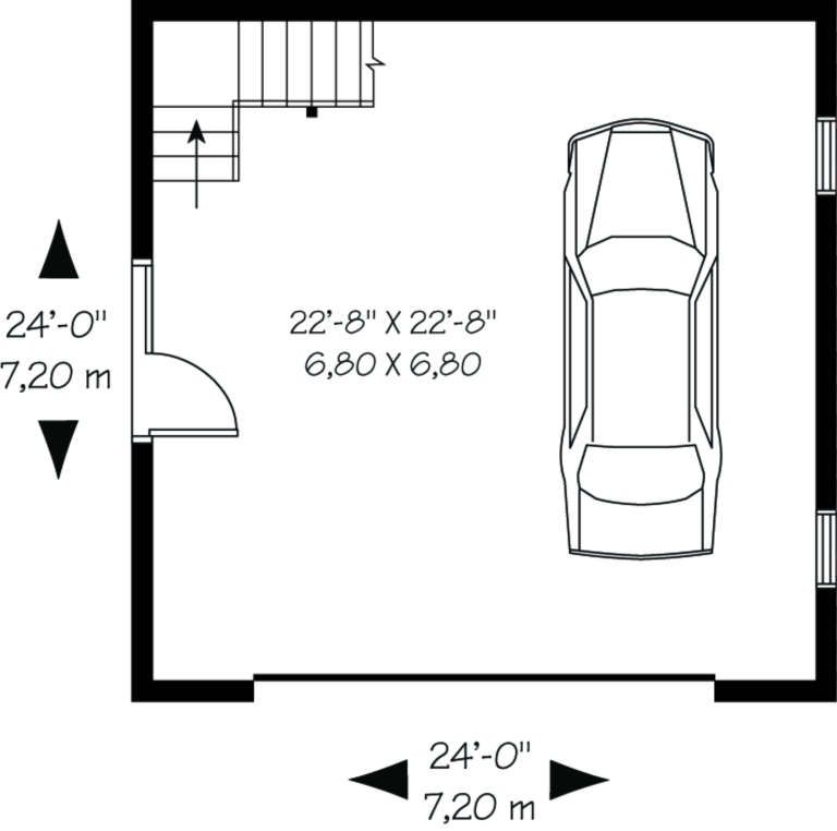 House Plan House Plan #597 Drawing 1