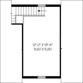Bonus Room for House Plan #034-00164