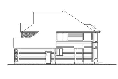 Country House Plan #341-00099 Elevation Photo