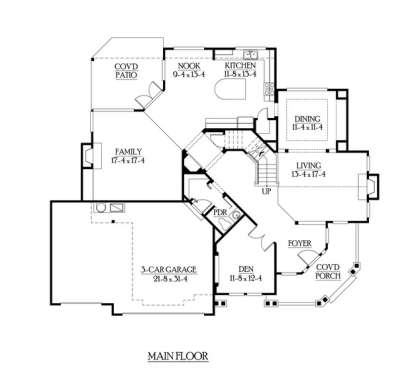 House Plan House Plan #5974 Drawing 1